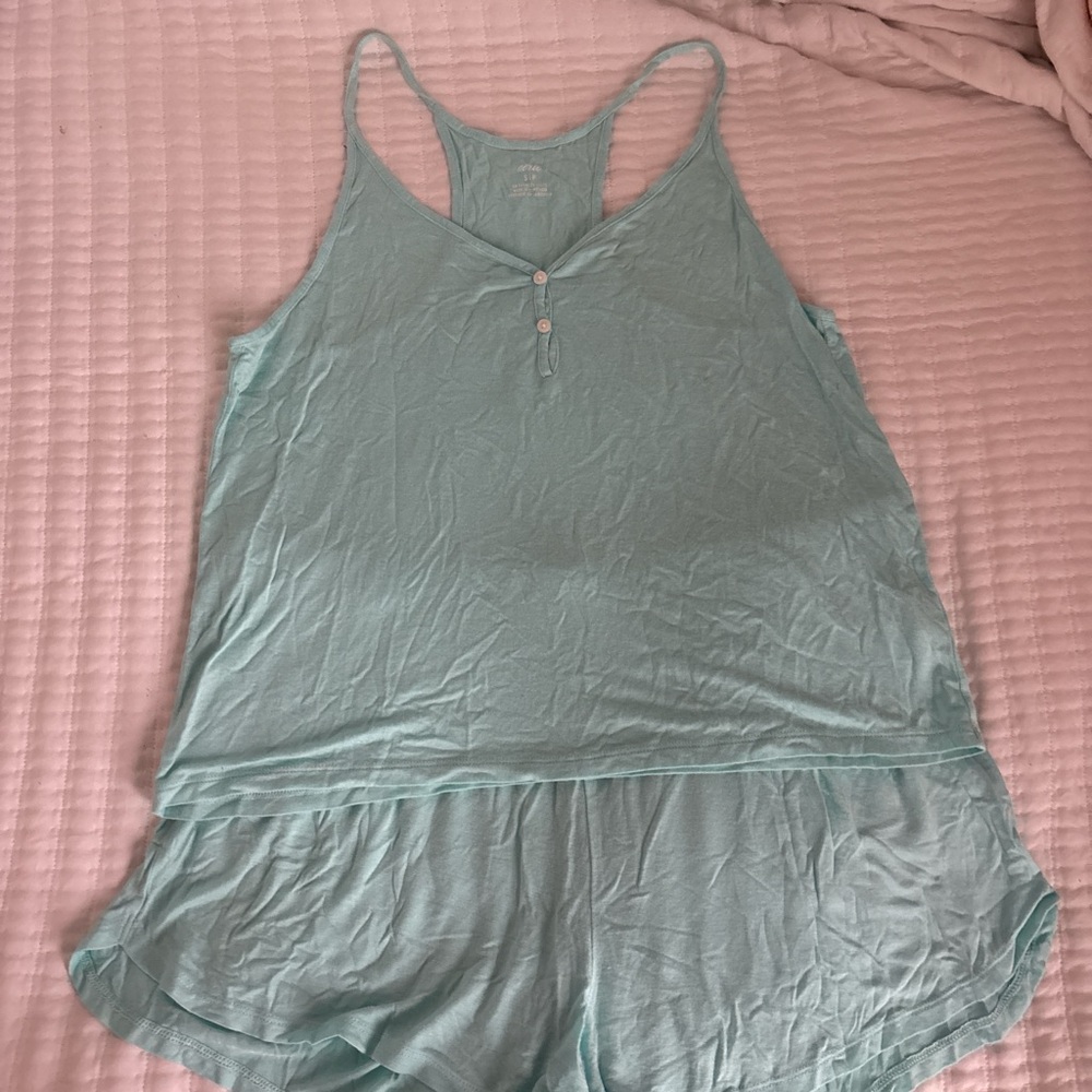 Aerie Soft Mint Pajama Set